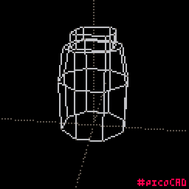 Figure 3: Bottle 3D skeleton