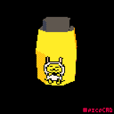Figure 2: Bottle 3D model